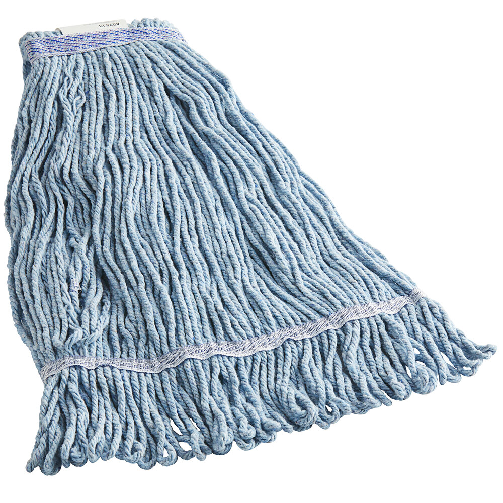 HuskeePro Blue Large Blend Loop End Wet Mop Head